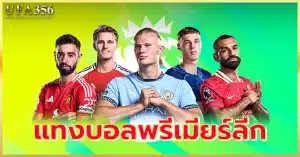 แทงบอลพรีเมียร์ลีก ไปกับยูฟ่า356 ค่าน้ำดี จ่ายจริงทุกบิล100%